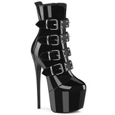 Pleaser Jubilant 1023 Black Patent Platform Shoes